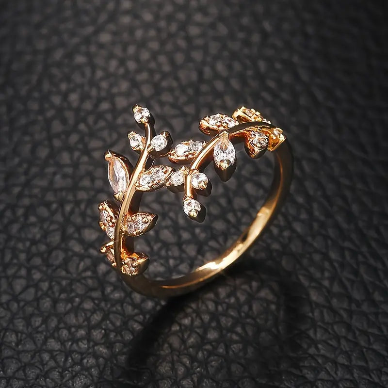 Leaf Opening Ring