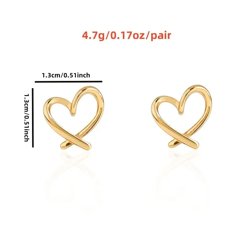 Heart-shaped Earrings