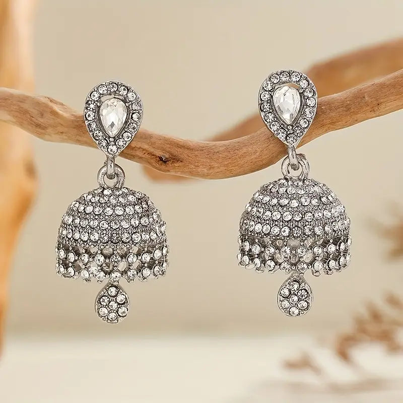 Rhinestone Classic Jhumka