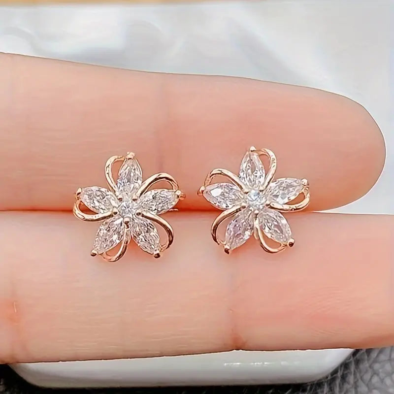Flower Stud Earrings
