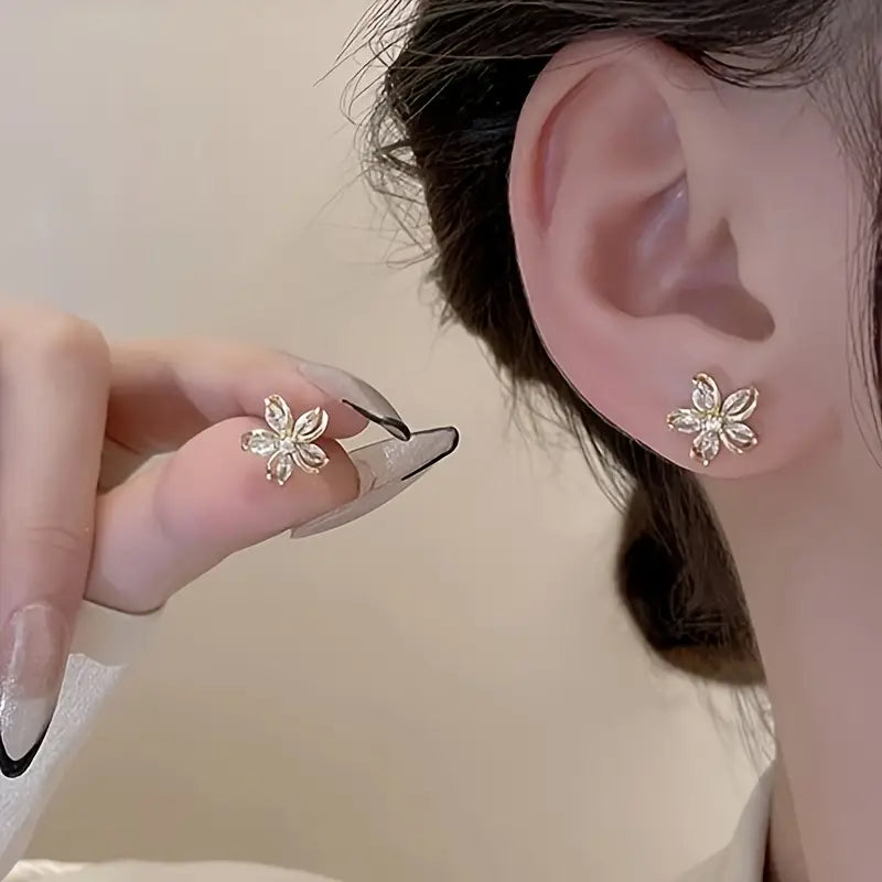 Flower Stud Earrings