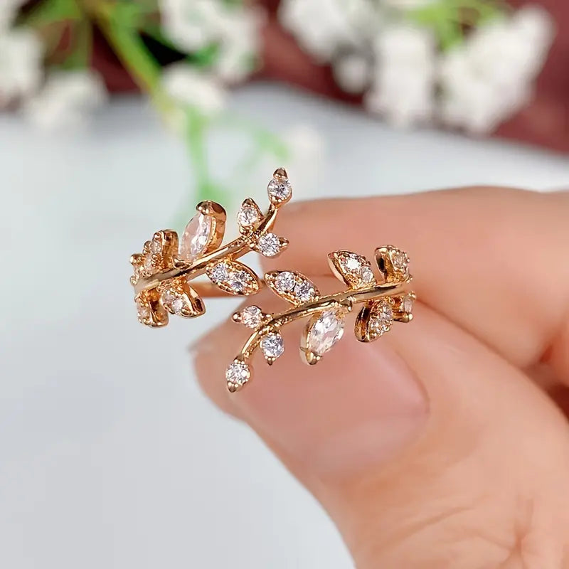 Leaf Opening Ring