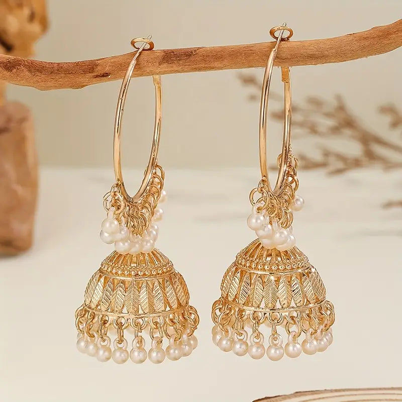 Jhumka Hoop Earrings