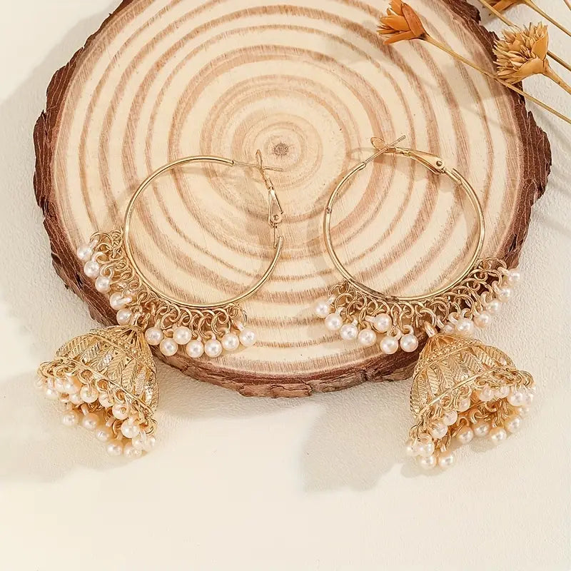 Jhumka Hoop Earrings