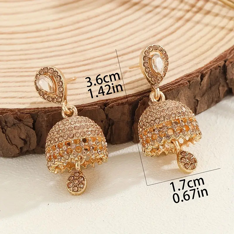 Rhinestone Classic Jhumka
